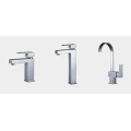 Economy High Body Square Basin Brass Faucets Mixer Tap Models